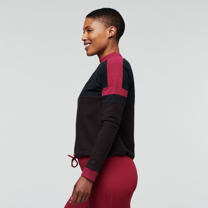 Cotopaxi Bandera Collegepaita Naisten Muoti Black-cavern