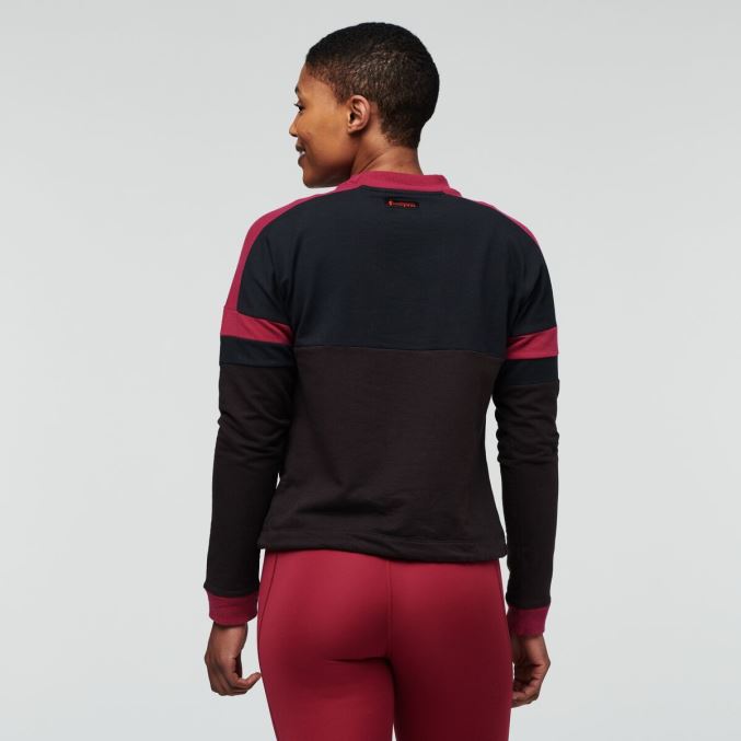 Cotopaxi Bandera Collegepaita Naisten Muoti Black-cavern