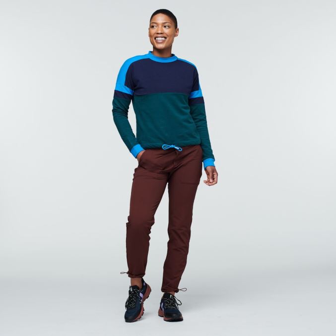 Maritime-ocean Cotopaxi Collection Bandera Collegepaita Naisille