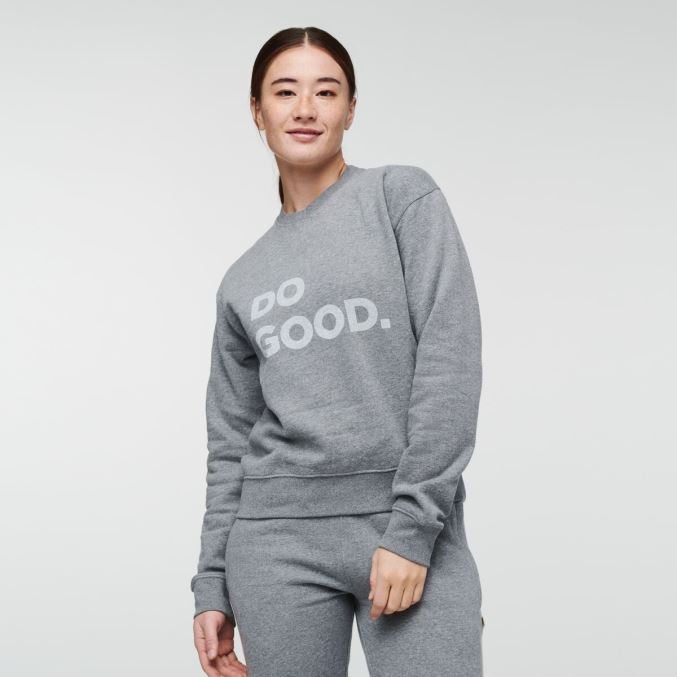 Heather Grey Do Good Crew Collegepaita Naisten Cotopaxi Merkki