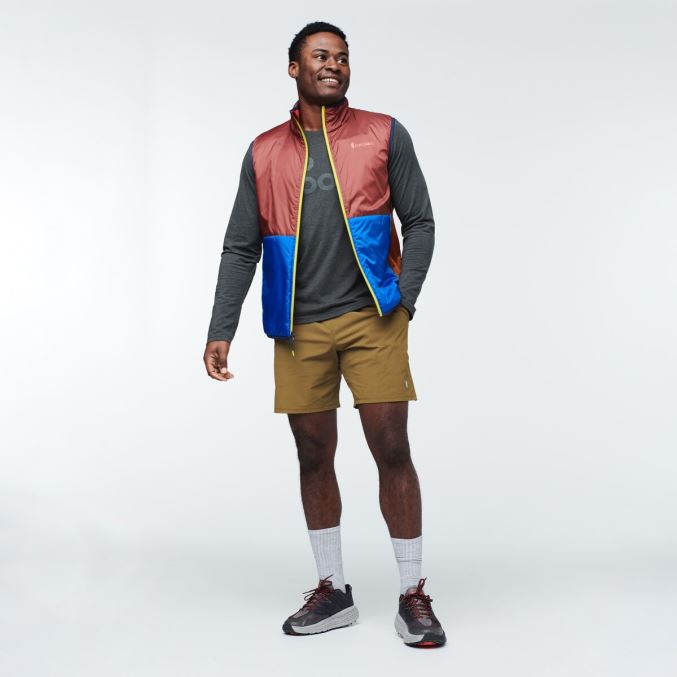 Cotopaxi Teak Lämmin Hupullinen Takki Miesten Dry Lands Origin