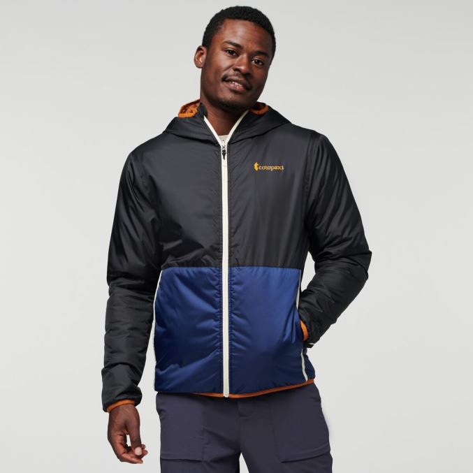 Avaruusasema Alkuperäinen Cotopaxi Teak Lämmin Hupullinen Miesten Takki