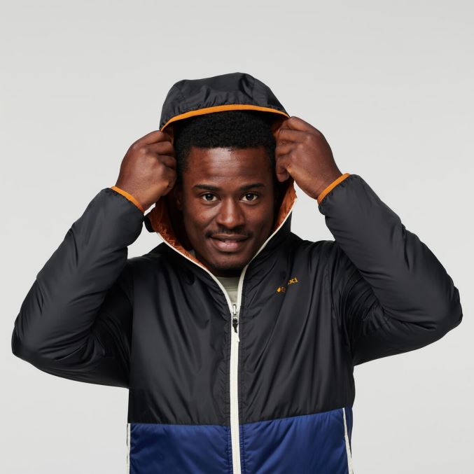 Avaruusasema Alkuperäinen Cotopaxi Teak Lämmin Hupullinen Miesten Takki