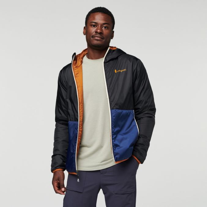 Avaruusasema Alkuperäinen Cotopaxi Teak Lämmin Hupullinen Miesten Takki