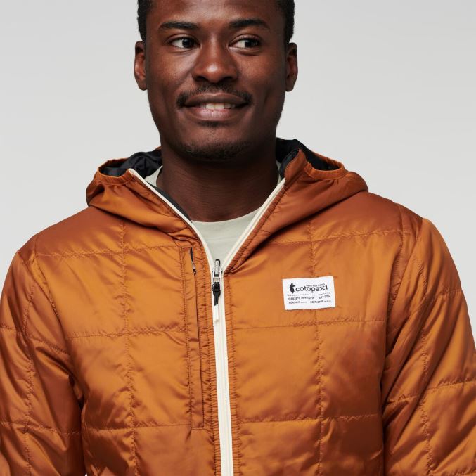 Avaruusasema Alkuperäinen Cotopaxi Teak Lämmin Hupullinen Miesten Takki