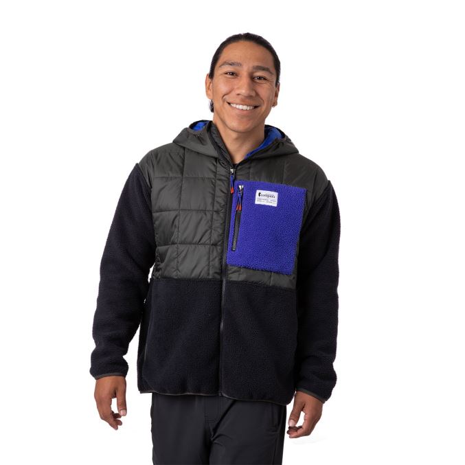 Miesten Trico Hybridi Takki Cotopaxi Rautamusta Merkkiä