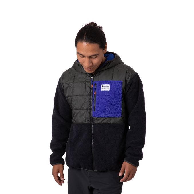 Miesten Trico Hybridi Takki Cotopaxi Rautamusta Merkkiä