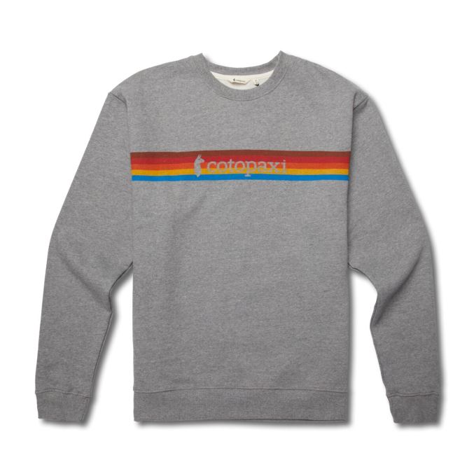 Alkuperä Cotopaxi Kanervanharmaa Horisontissa Orgaaninen Miehistön Collegepaita Miehiä