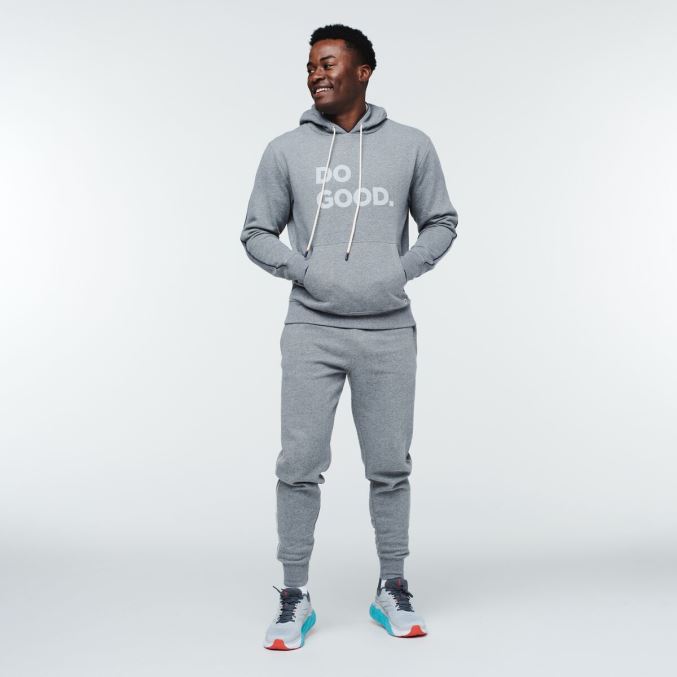 Tehdä Hyvää Huppari Miesten Kanerva Harmaa Muoti Cotopaxi