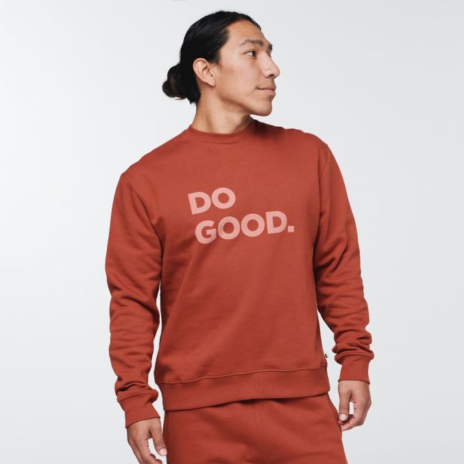 Do Good Crew Collegepaita Miesten Kokoelmat Spice Cotopaxi