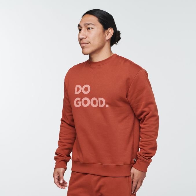 Do Good Crew Collegepaita Miesten Kokoelmat Spice Cotopaxi