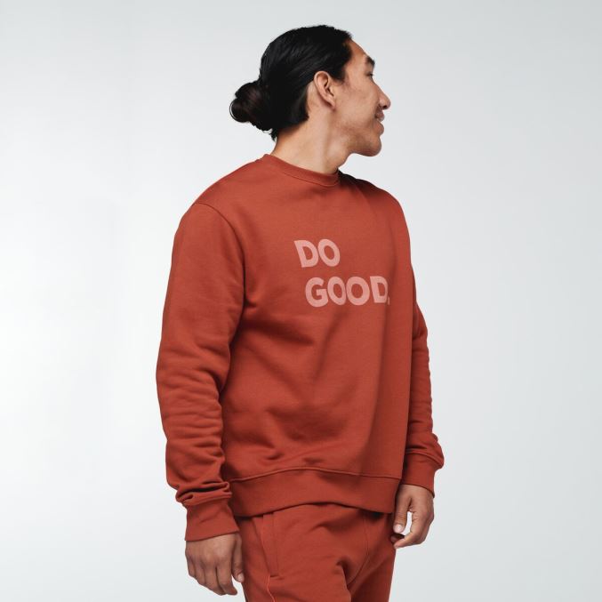 Do Good Crew Collegepaita Miesten Kokoelmat Spice Cotopaxi