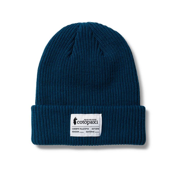 Wharf Beanie Alkuperä Indigo Cotopaxi